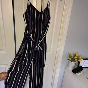 Striped Jumpsuit